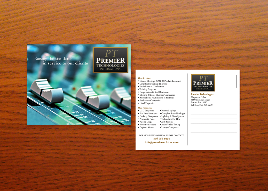 Postcard Design by Markowitz Design for Premier Technologies  | Design #3943384