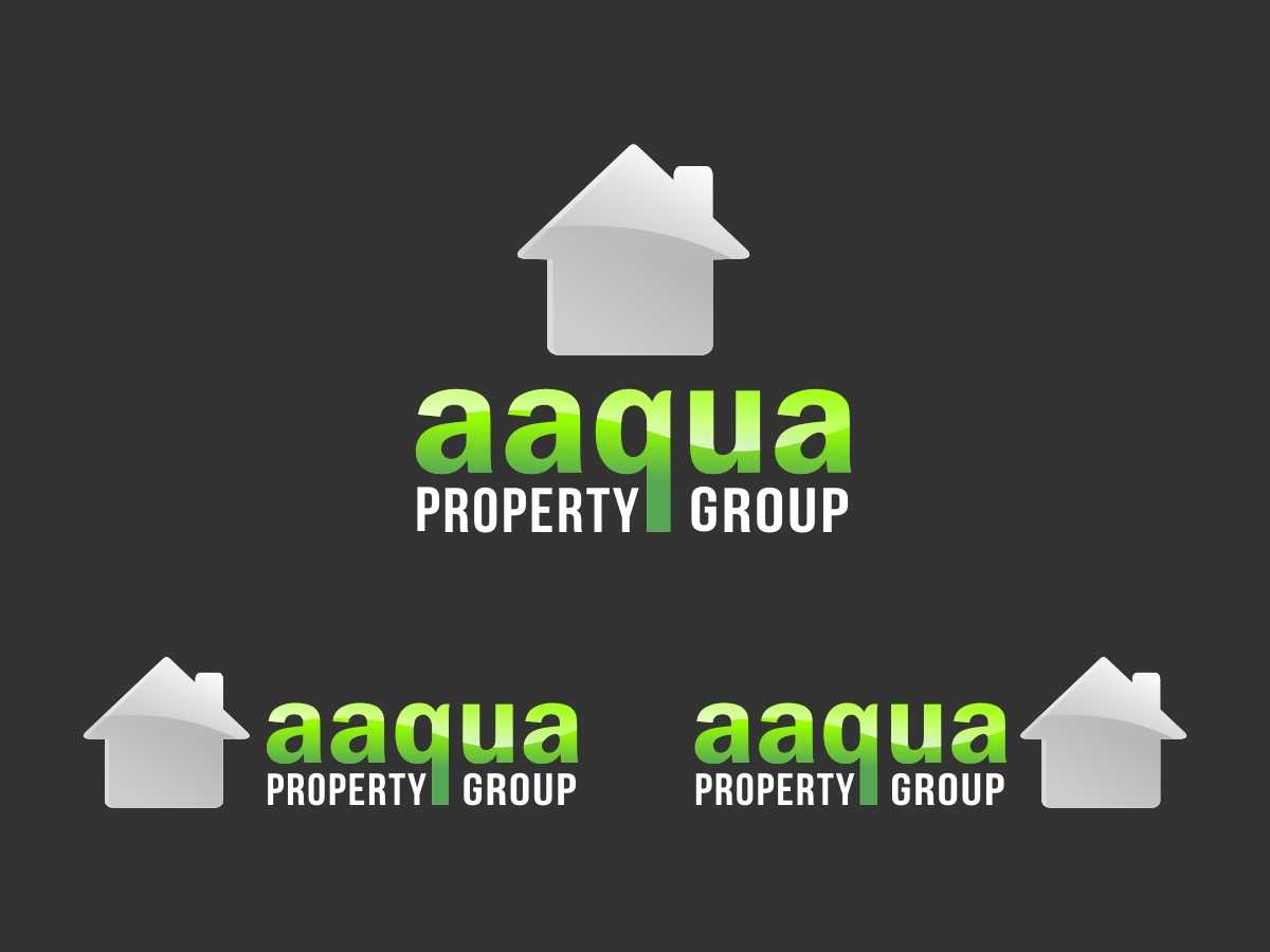 Diseño de Logo por M Sidik Pramono para aaqua property group | Diseño #4071362