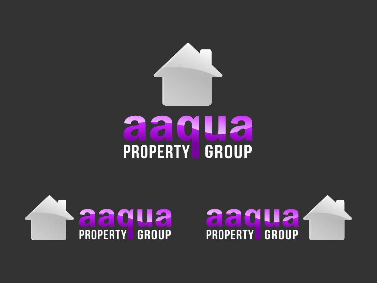 Diseño de Logo por M Sidik Pramono para aaqua property group | Diseño #4071365
