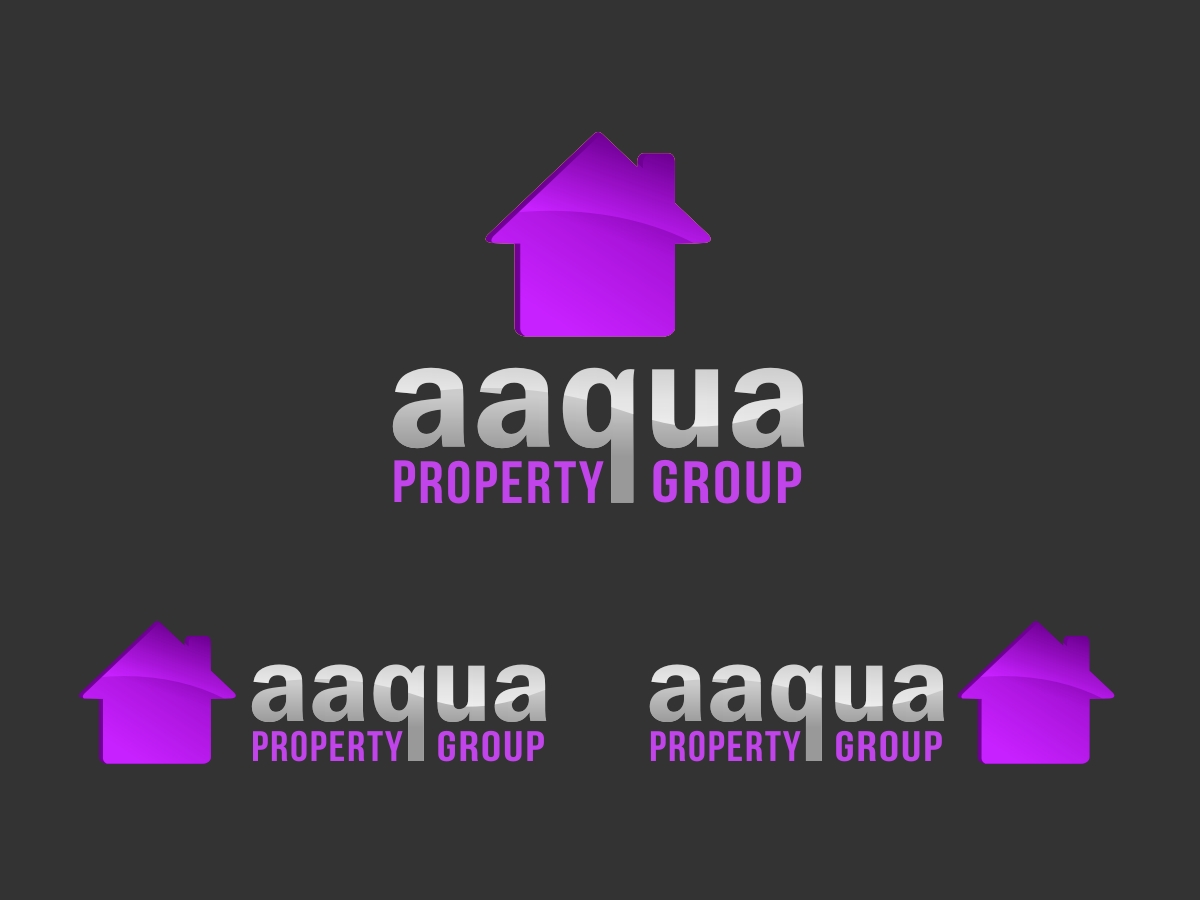 Diseño de Logo por M Sidik Pramono para aaqua property group | Diseño #4071372