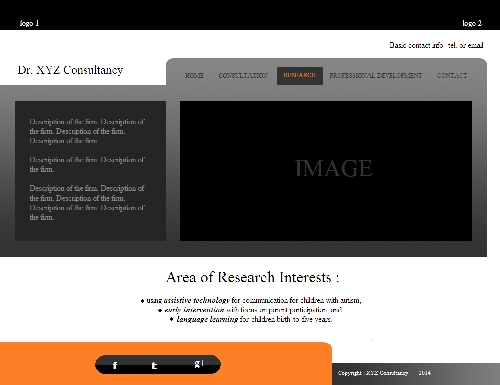 Web Design par coa pour SpeechCare Consultants | Design #3976452
