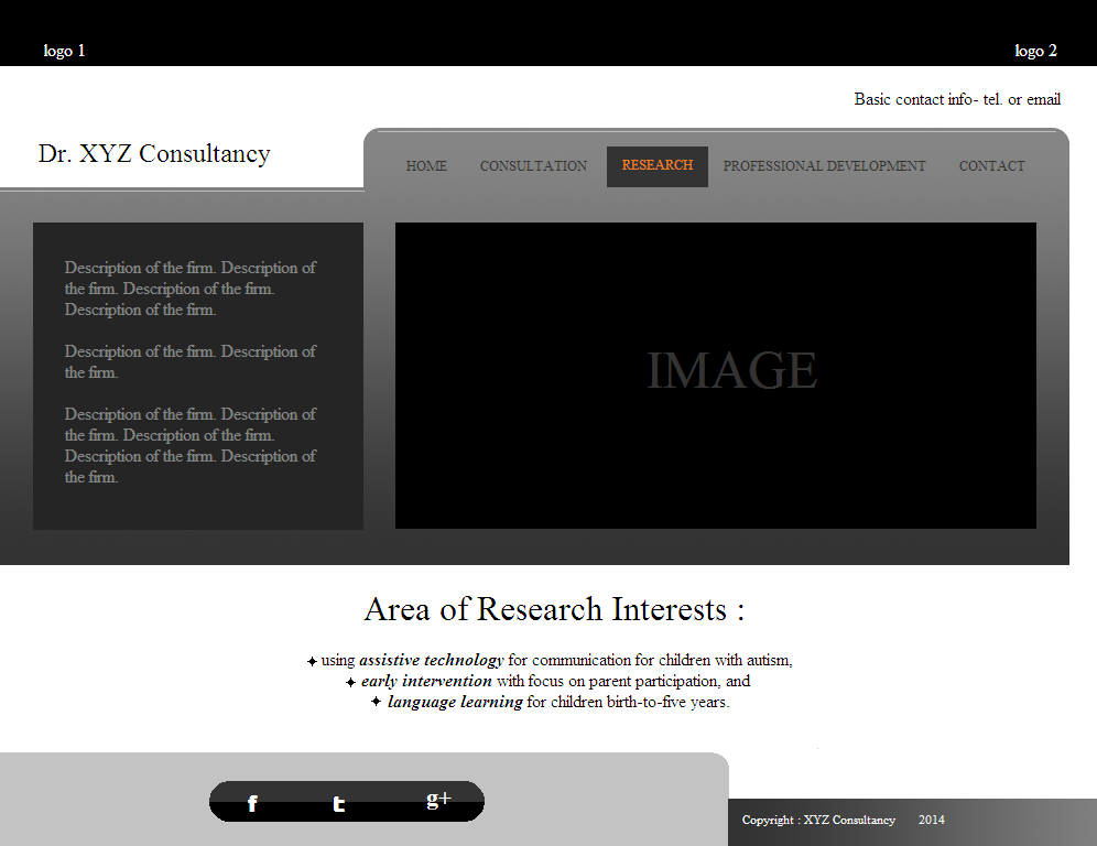 Web Design by coa for SpeechCare Consultants | Design #3976468