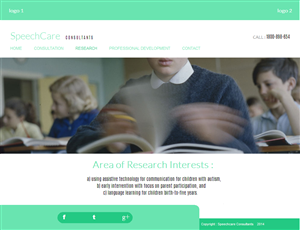 Web Design by coa for SpeechCare Consultants | Design: #3980934