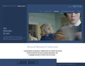 Web Design by coa for SpeechCare Consultants | Design: #3988216