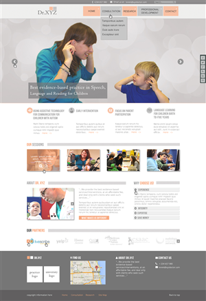 Web Design by Da Miracle for SpeechCare Consultants | Design: #3955228