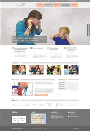 Web Design by Da Miracle for SpeechCare Consultants | Design: #3955359