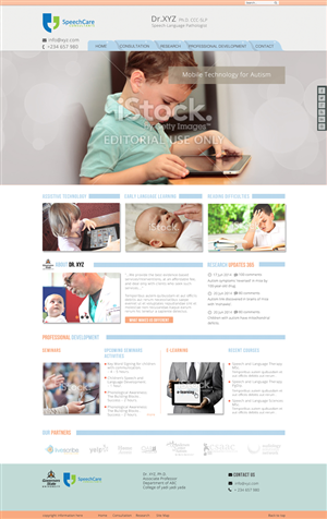 Web Design by Da Miracle for SpeechCare Consultants | Design: #4007761