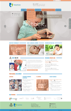 Web Design by Da Miracle for SpeechCare Consultants | Design: #4021035