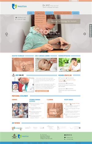 Web Design by Da Miracle for SpeechCare Consultants | Design: #4021075