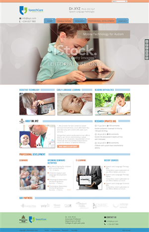 Web Design by Da Miracle for SpeechCare Consultants | Design: #4021627