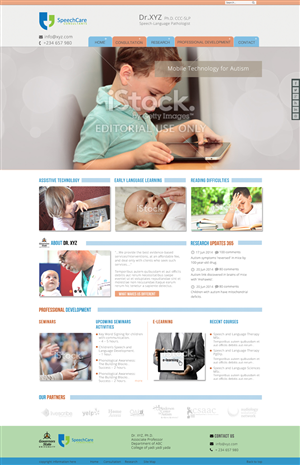 Web Design by Da Miracle for SpeechCare Consultants | Design: #4021638