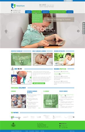 Web Design by Da Miracle for SpeechCare Consultants | Design: #4033391