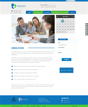 Web Design by Da Miracle for SpeechCare Consultants | Design: #4047581