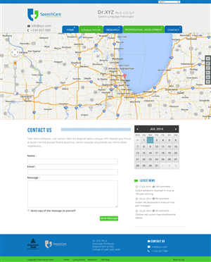 Web Design by Da Miracle for SpeechCare Consultants | Design: #4047603
