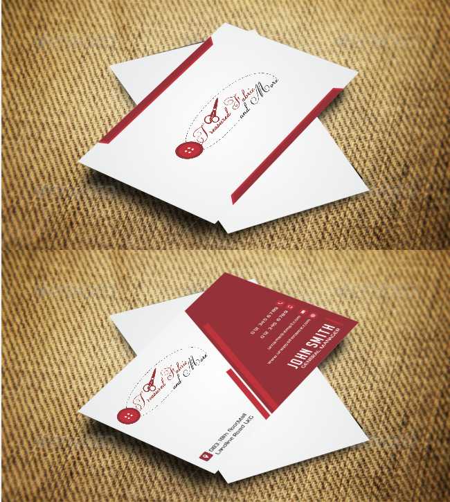 Business Card Design by AwsomeD for Treasured Fabric and More | Design #3908420