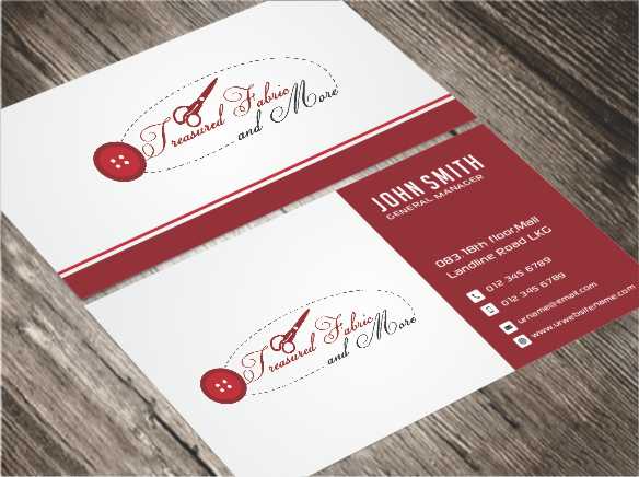 Business Card Design by AwsomeD for Treasured Fabric and More | Design #3908432