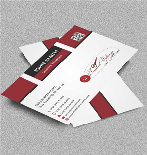 Business Card Design by AwsomeD for Treasured Fabric and More | Design: #3908445