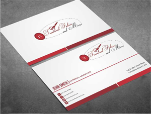 Business Card Design by AwsomeD for Treasured Fabric and More | Design: #3908452
