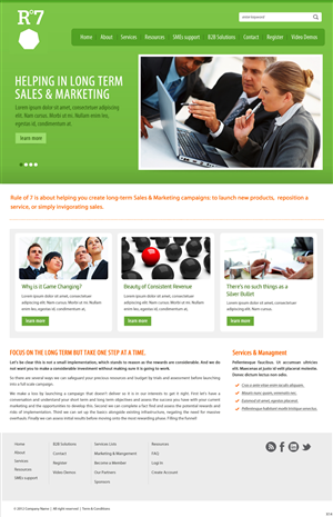 Diseño Wordpress por pb para este proyecto | Diseño: #1083585