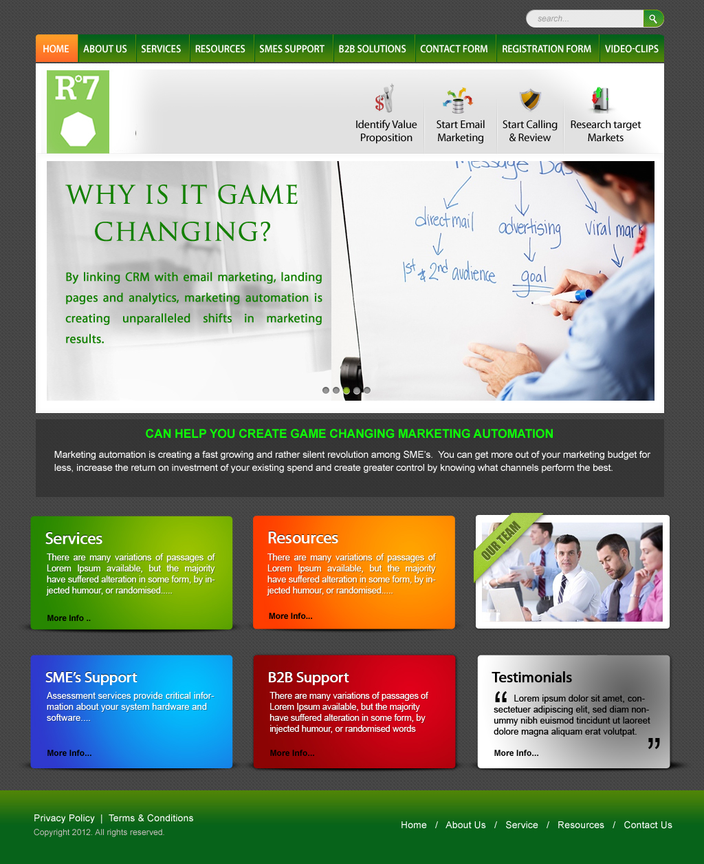 Wordpress Design by Vblue for this project | Design #1116562