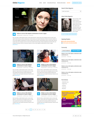 Wordpress Design by Mayank Patel