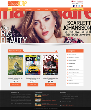 Wordpress Design by webxvision for LOCAL BUSINESS ROCKSTAR LLC | Design: #3987716