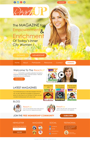 Wordpress Design by Behriatech for LOCAL BUSINESS ROCKSTAR LLC | Design #3970835