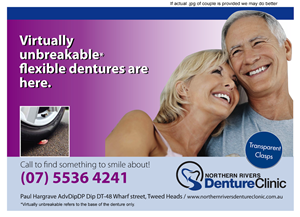 Advertisement Design by Chandra for Northern Rivers Denture Clinic | Design: #3916450