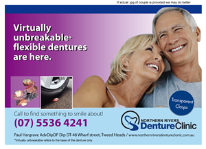 Advertisement Design by Chandra for Northern Rivers Denture Clinic | Design #3916519