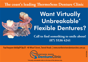 Advertisement Design by red rocket creative for Northern Rivers Denture Clinic | Design #3924319