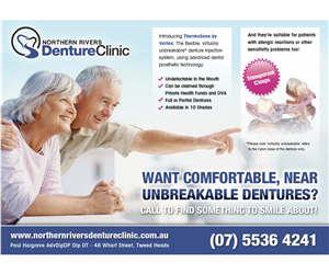 Advertisement Design by jeffdefy for Northern Rivers Denture Clinic | Design #3920696