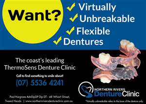 Advertisement Design by rdesign12 for Northern Rivers Denture Clinic | Design #3936057