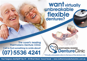 Advertisement Design by Dynamic for Northern Rivers Denture Clinic | Design #3912633