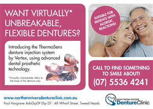 Advertisement Design by Pixel8ednats for Northern Rivers Denture Clinic | Design: #3915634