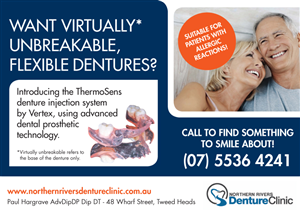 Advertisement Design by Pixel8ednats for Northern Rivers Denture Clinic | Design: #3921640