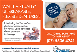 Advertisement Design by Pixel8ednats for Northern Rivers Denture Clinic | Design: #3921660