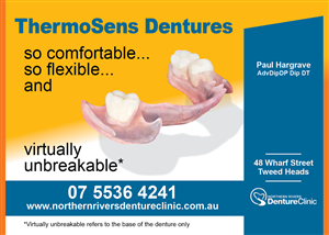 Advertisement Design by Emmy for Northern Rivers Denture Clinic | Design: #3932721