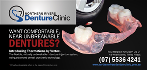 Advertisement Design by IG Creative Solutions for Northern Rivers Denture Clinic | Design: #3920357
