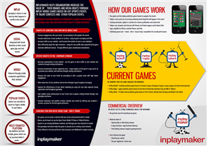 Brochure Design by webwinner for inplaymaker | Design: #1081045
