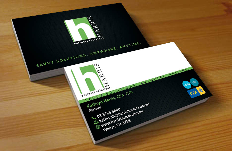 Business Card Design by Hardcore Design for KJ Harris & AJ LeBusque | Design #3977974