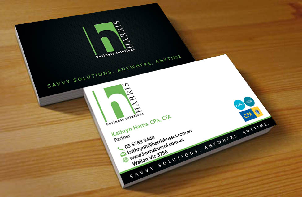Business Card Design by Hardcore Design for KJ Harris & AJ LeBusque | Design #3977999