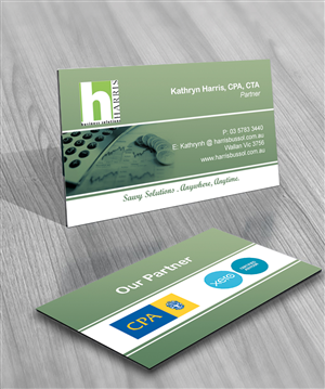 Business Card Design by Sing Wei for KJ Harris & AJ LeBusque | Design #3961335
