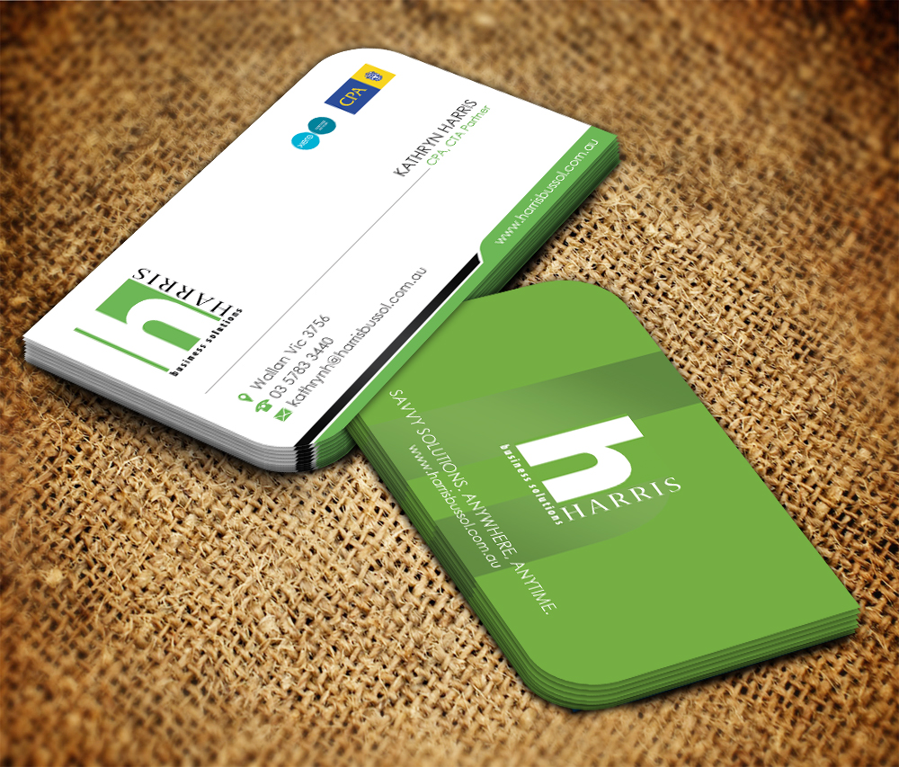 Business Card Design by Sarmishtha Chattopadhyay_loginchange for KJ Harris & AJ LeBusque | Design #3988750