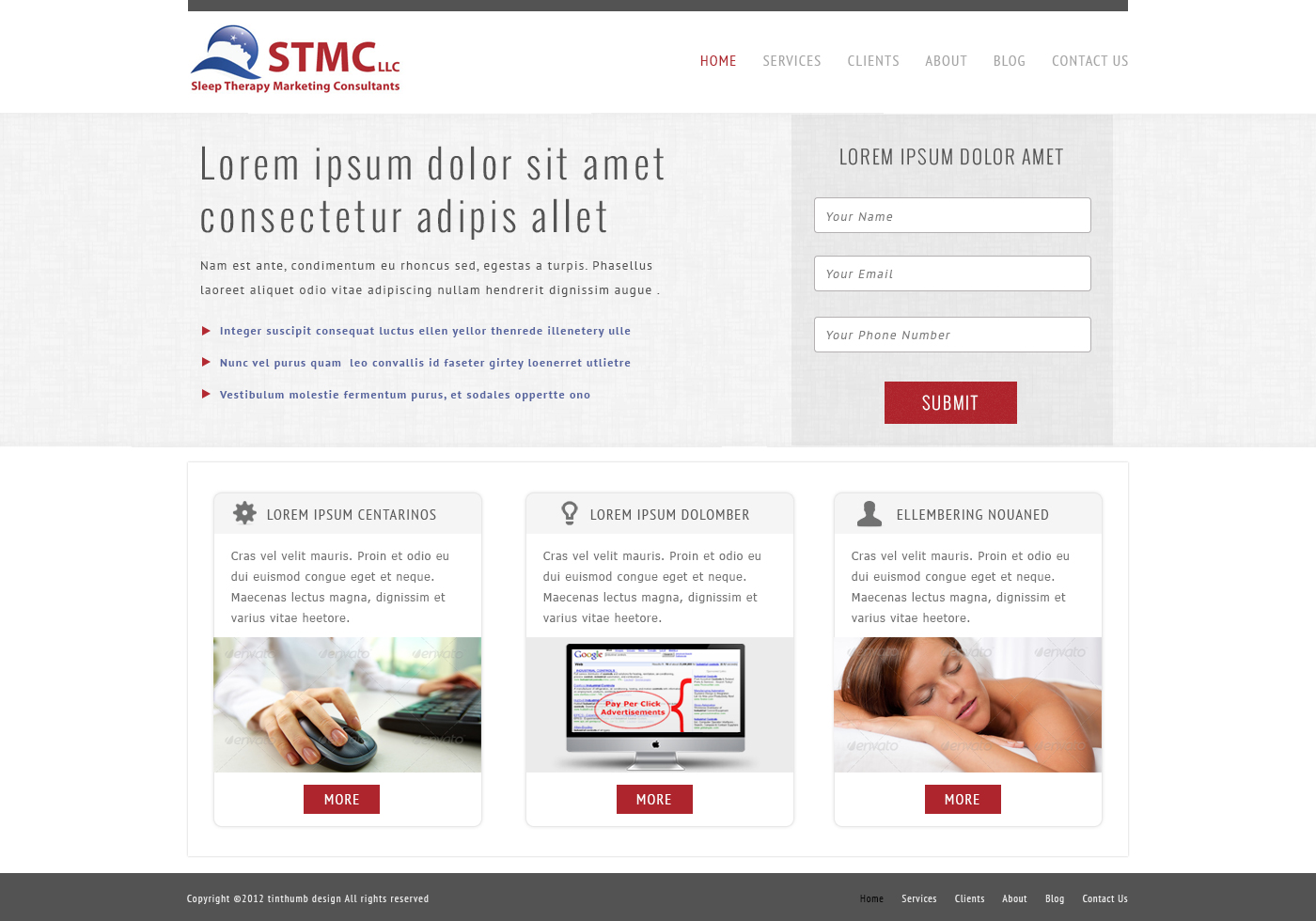 Diseño Web por tinthumb para este proyecto | Diseño #1051953