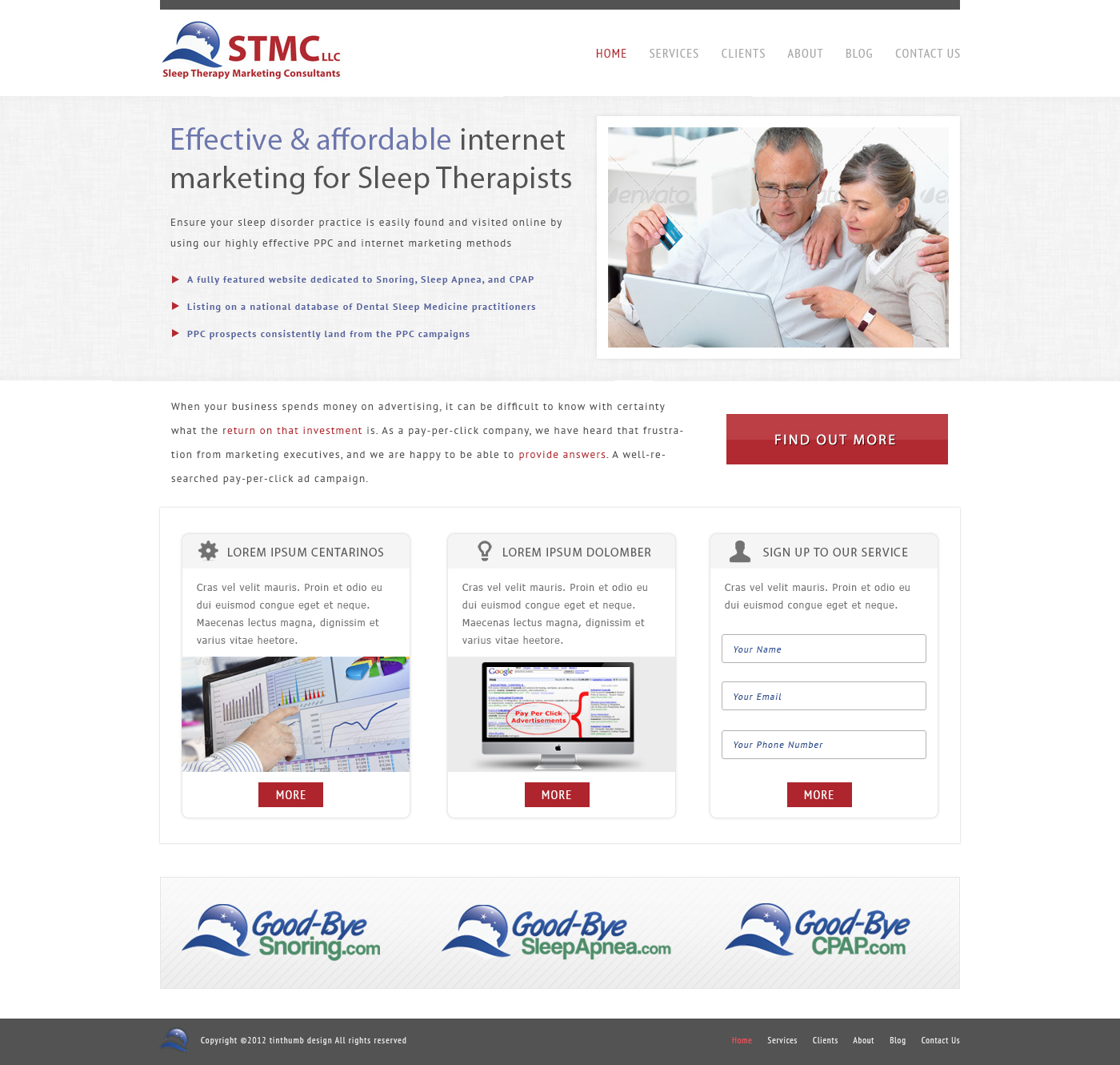 Web Design by tinthumb for this project | Design #1071069