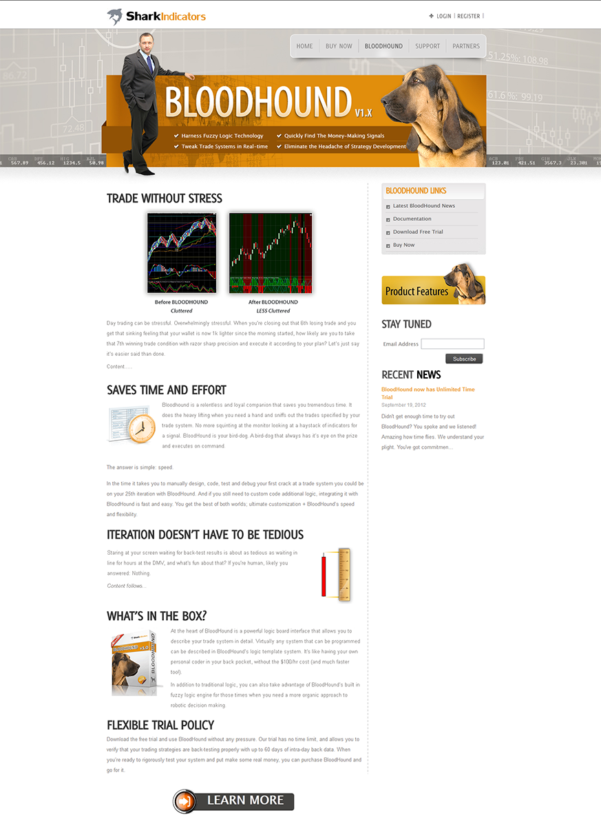 Diseño Gráfico por yadunath para SharkIndicators | Diseño #1060360