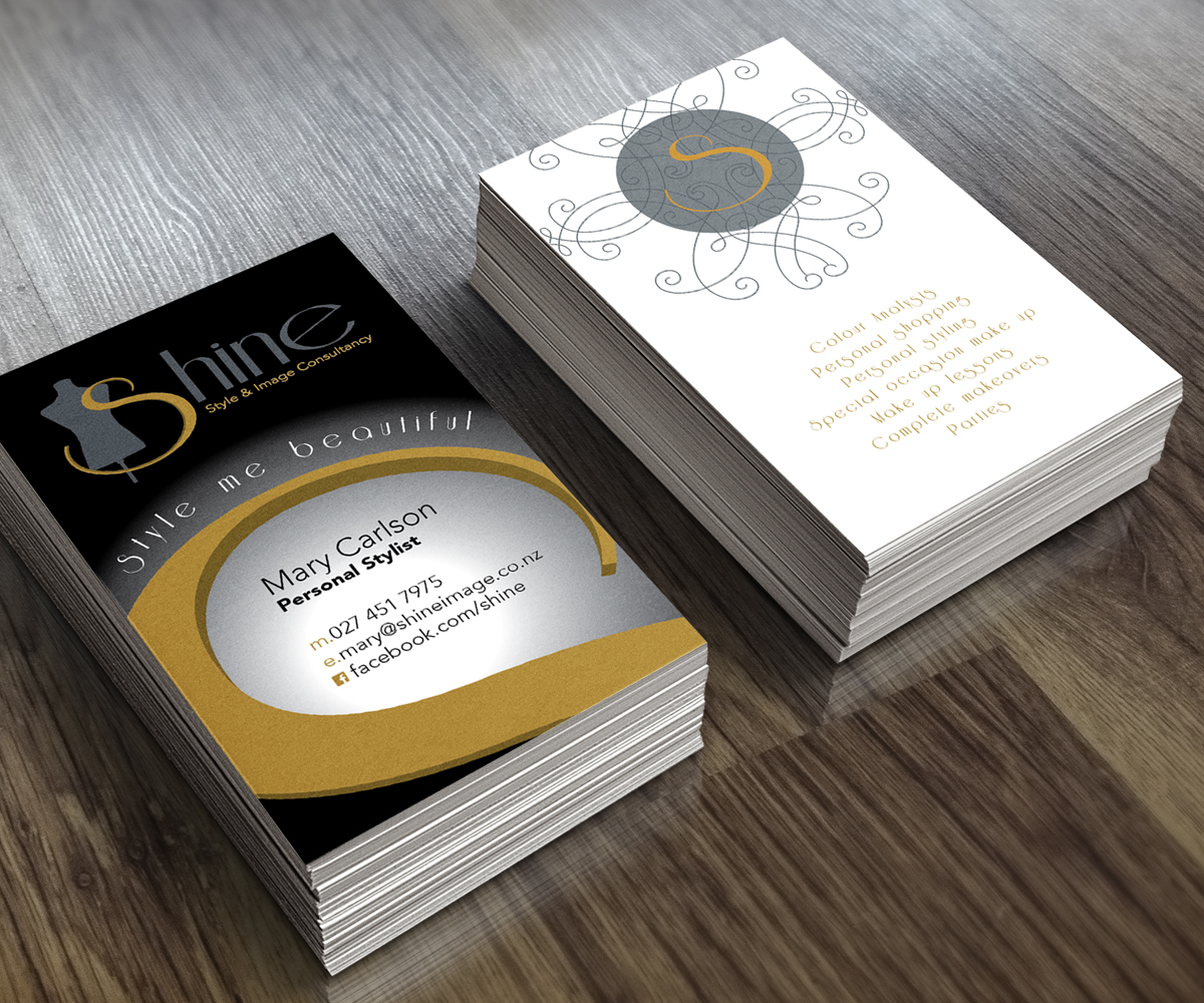 Business Card Design by see why for Shine | Design #3912503