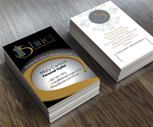Business Card Design by see why for Shine | Design: #3974940