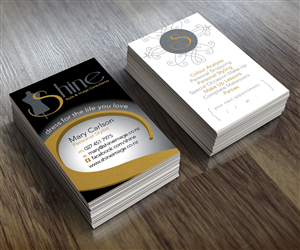 Business Card Design by see why for Shine | Design: #4182501