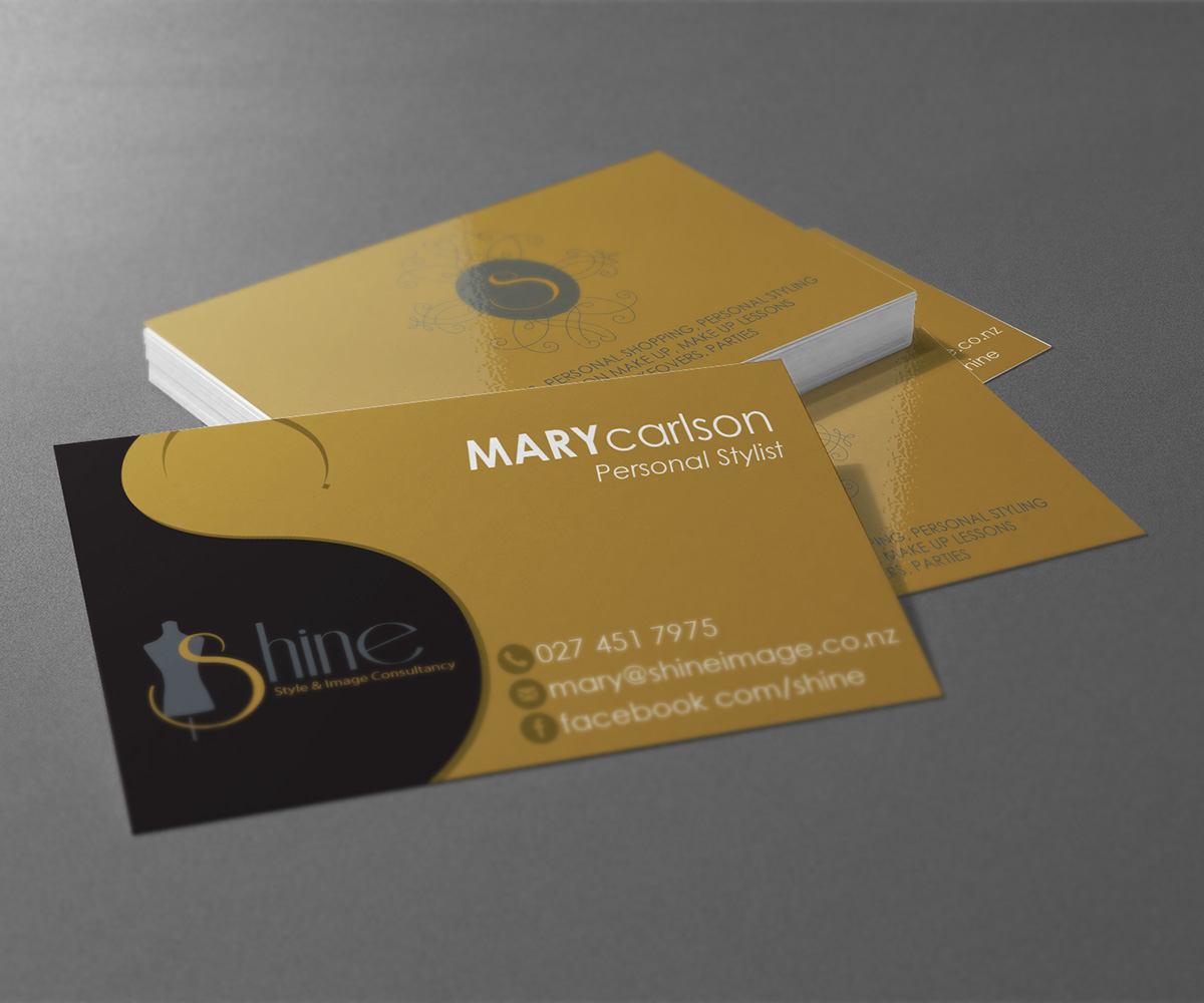 Business Card Design by Ezrix Jaafar for Shine | Design #3911235